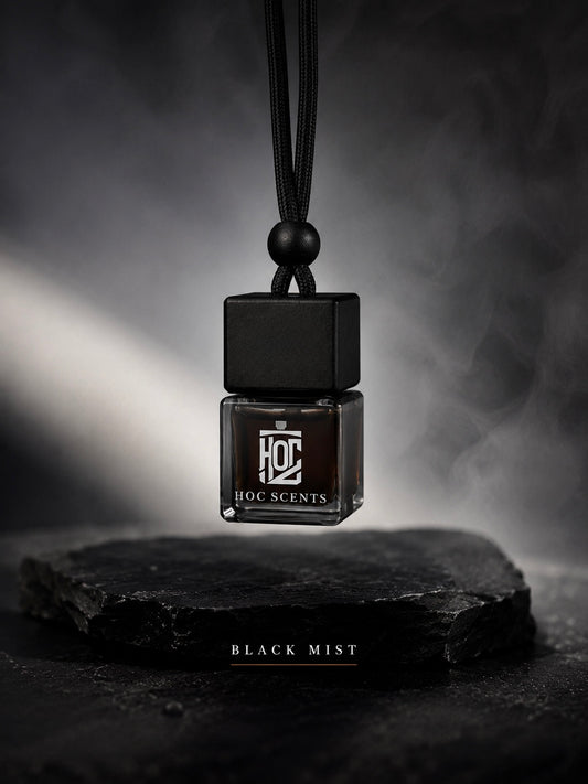 Black Mist - Car Hanging Fragrance Inspired By Ombre Leather